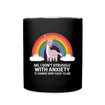 Don't worry, I'm a professional - Full Colour Mug - black - Front