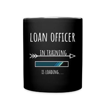 Agent de crédit en formation Profession Don - Mug uni - noir - Devant