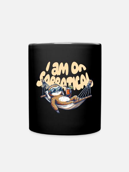 on Sabbatical - Tasse einfarbig - Schwarz