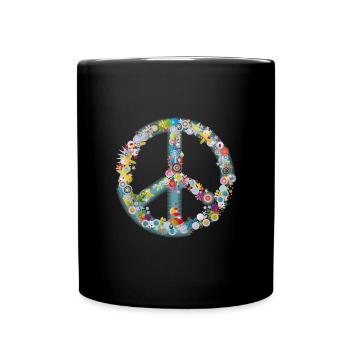 forms of peace - Full Colour Mug - black - Front