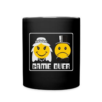 Game over flex - Mug uni - noir - Devant