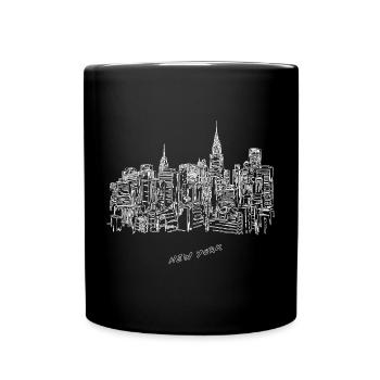 New York City - United States - Full Colour Mug - black - Front