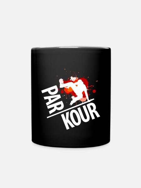 PARKOUR ! - Mug uni - noir