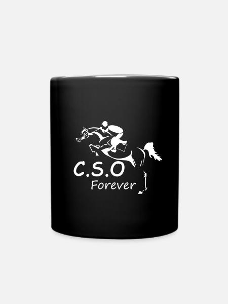 CSO forever - Mug uni - noir