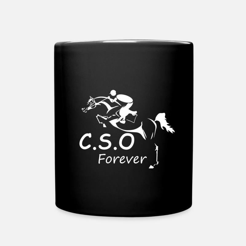 CSO forever - Mug uni - noir