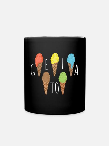 Gelato - Tasse einfarbig - Schwarz