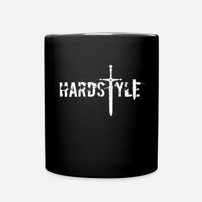 Hardstyle - Mug uni - noir