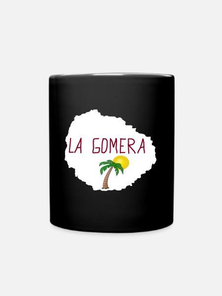 La Gomera, Canary Island - Full Colour Mug - black