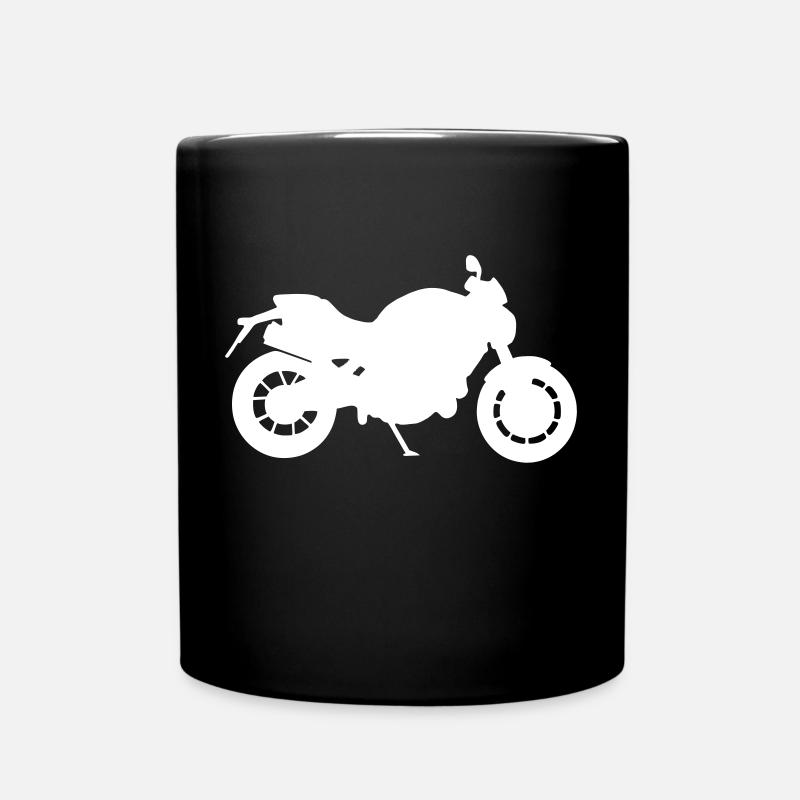 Logo de moto n ° 2 - Mug uni - noir