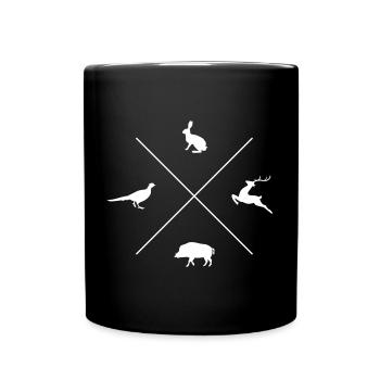 HUNTER X WILD - Full Colour Mug - black - Front
