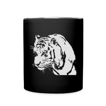 tigers - Full Colour Mug - black - Front