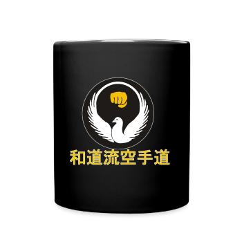 WadoRyuKaratoDo - Tasse einfarbig - Schwarz - Vorne