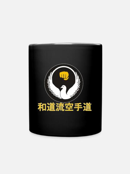 WadoRyuKaratoDo - Tasse einfarbig - Schwarz