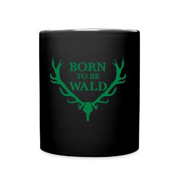 Born To Be forest - Full Colour Mug - black - Front