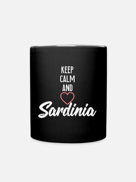 Chère Sardaigne - Mug uni - noir