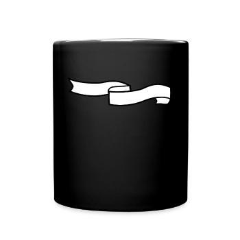 Banner swinging - Full Colour Mug - black - Front