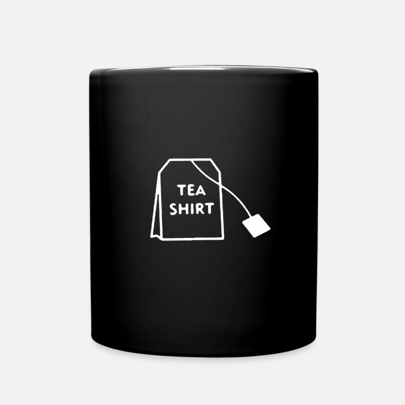 Tea shirt - Full Colour Mug - black