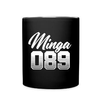 MINGA 089 | MÜNCHEN | GESCHENK - Tasse einfarbig - Schwarz - Vorne