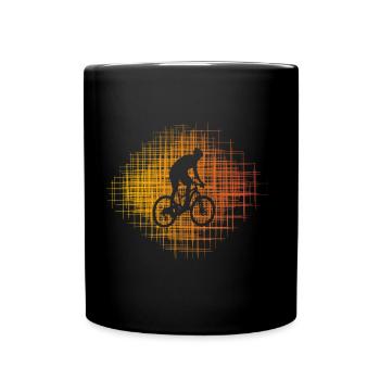 cyclist - Full Colour Mug - black - Front