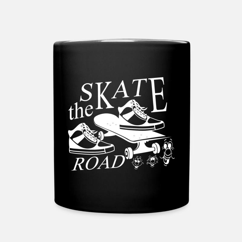 Skater - Tasse einfarbig - Schwarz