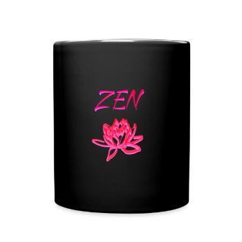 Zen - Mug uni - noir - Devant