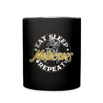 Motocross - Mug uni - noir - Devant