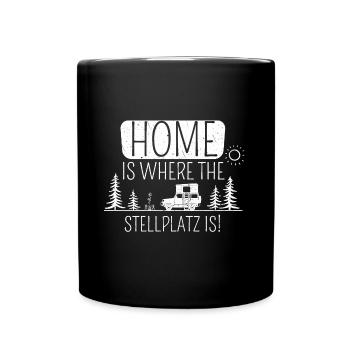 Car roof tent accessories | Gift roof tent camper - Full Colour Mug - black - Front