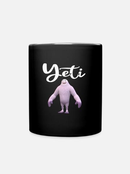 Yeti - Tasse einfarbig - Schwarz
