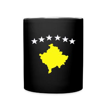 Drapeau du Kosovo - Mug uni - noir - Devant