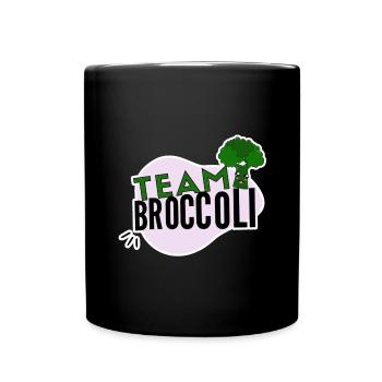 Team Broccoli - Full Colour Mug - black - Front