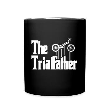 Trial Trials The Trialfather MTB - Tasse einfarbig - Schwarz - Vorne
