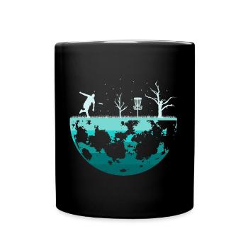 Disc Golf Player Planet Disc Golf Disc Golf Player - Full Colour Mug - black - Front