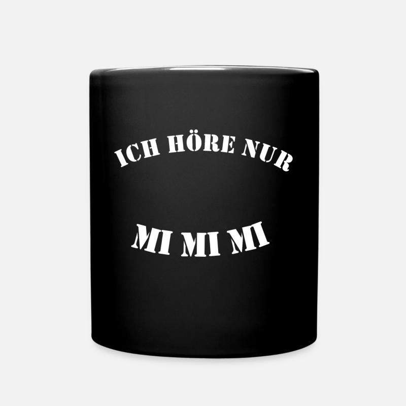 MIMIMI - Tasse einfarbig - Schwarz