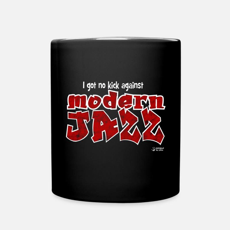 modern jazz - Full Colour Mug - black