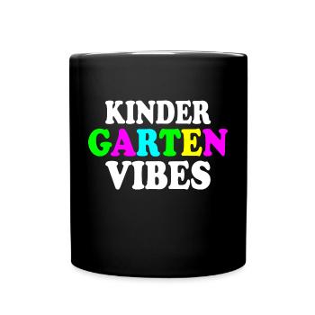 kindergarten vibes - Mug uni - noir - Devant
