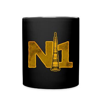 Missile N1 Union soviétique - Mug uni - noir - Devant