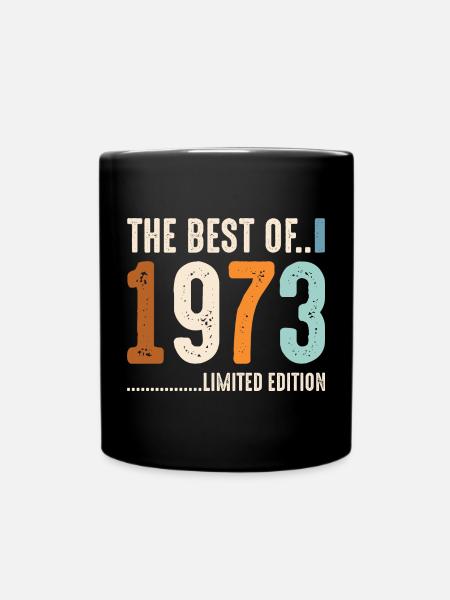Best Of 1973 Limited Edition - Tasse einfarbig - Schwarz