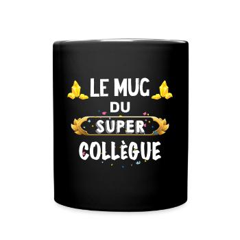 Mug collègue Super Cool Cadeau Fête - Mug uni - noir - Devant