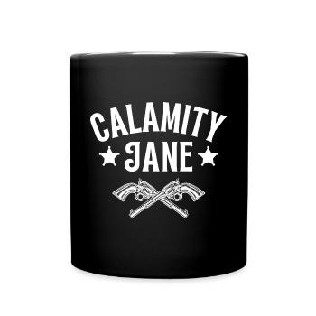 Calamity Jane, western, country - Mug uni - noir - Devant