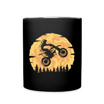 Motocross Motorcycle Design Dirt Bike Moto-Cross - Mug uni - noir - Devant