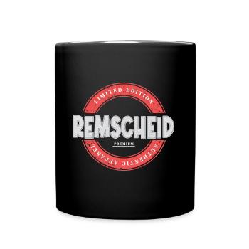 Remscheid Germany City Skyline Home Love - Full Colour Mug - black - Front