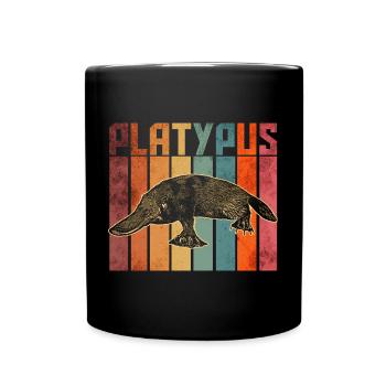 Platypus - Full Colour Mug - black - Front