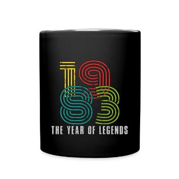 1983 40e anniversaire - Mug uni - noir - Devant