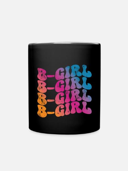 B-Girl Breakdance Girl - Tasse einfarbig - Schwarz