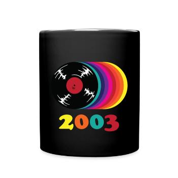 Vintage 2003 - Full Colour Mug - black - Front