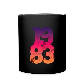 1983 40e anniversaire - Mug uni - noir - Devant