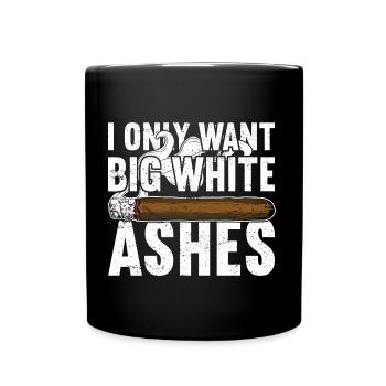 Zigarren Zigarren - Tasse einfarbig - Schwarz - Vorne