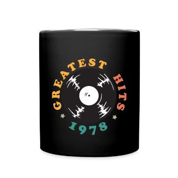 1978 Musik Geschenk - Mug uni - noir - Devant