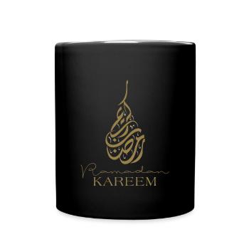 Ramadan Kareem - Full Colour Mug - black - Front