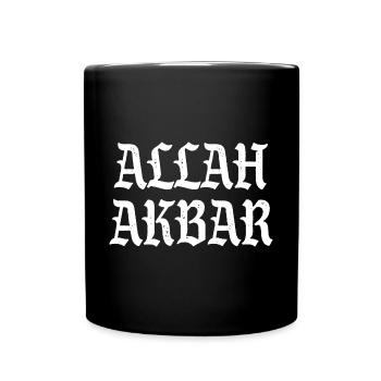 Allah Akbar - Full Colour Mug - black - Front